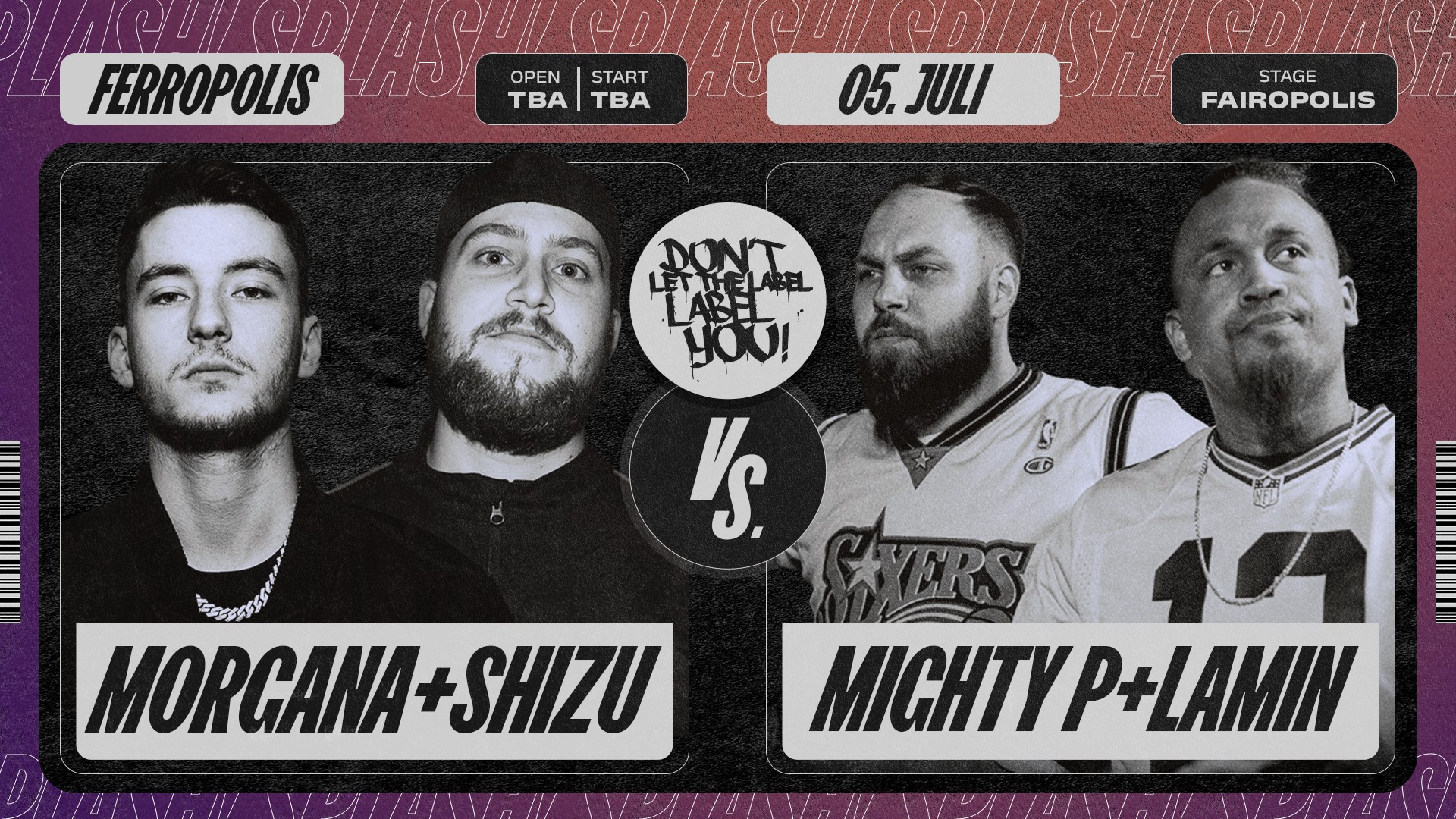 SHIZU & MORGANA vs MIGHTY P & LAMIN