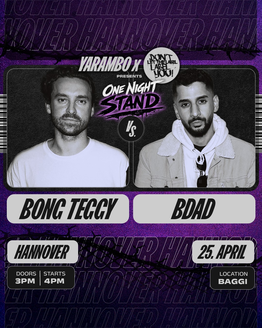 BONG TEGGY vs. BDAD