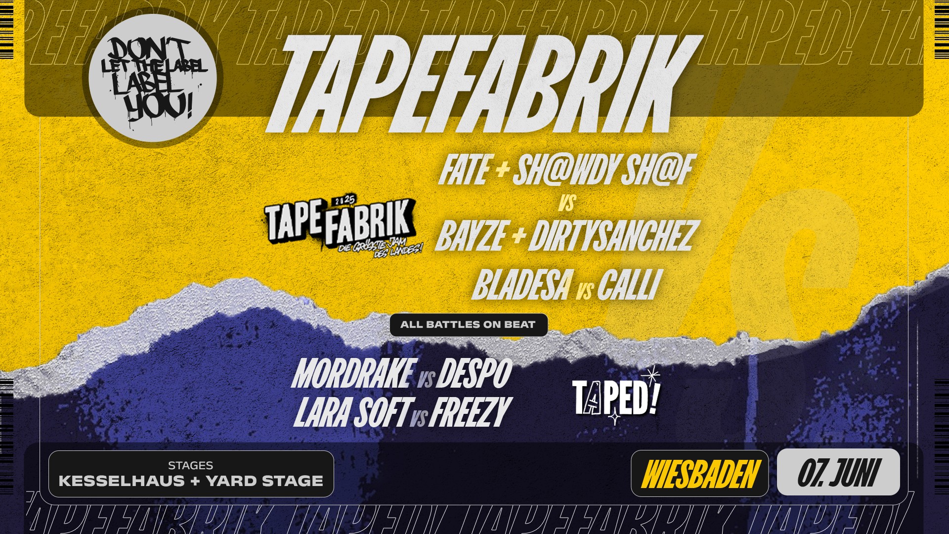 TAPEFABRIK '25