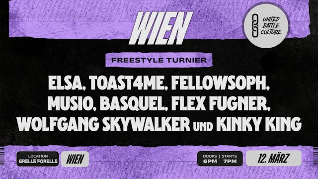 UBC MÄRZ '26 FREESTYLE TURNIER