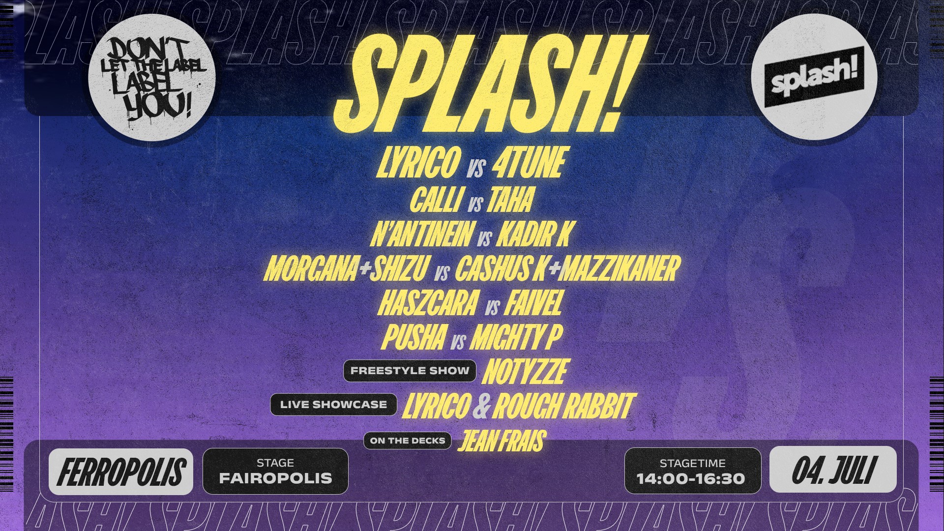 SPLASH! '26 | Im ABO
