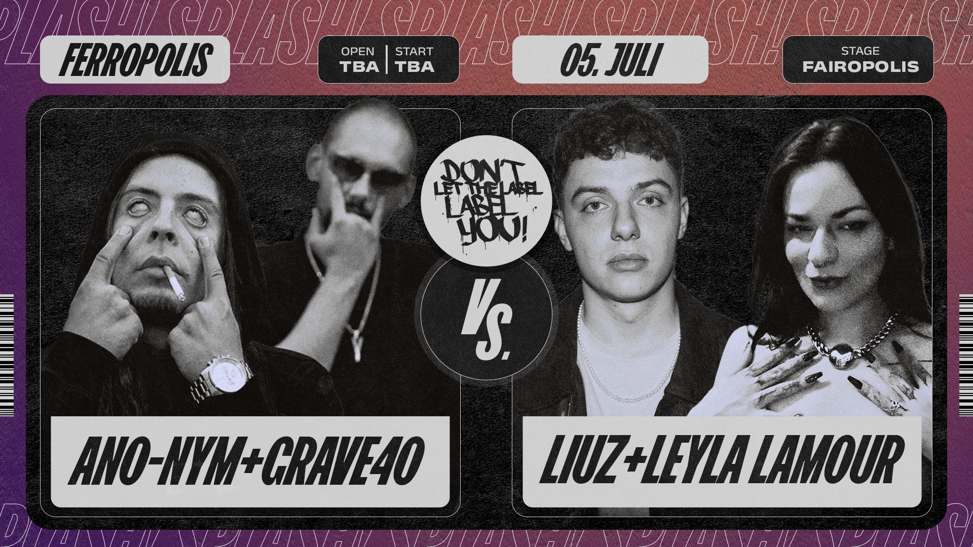 ANO-NYM & GRAVE40 vs LIUZ & LEYLA LAMOUR