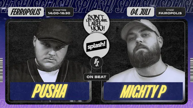 PUSHA vs MIGHTY P