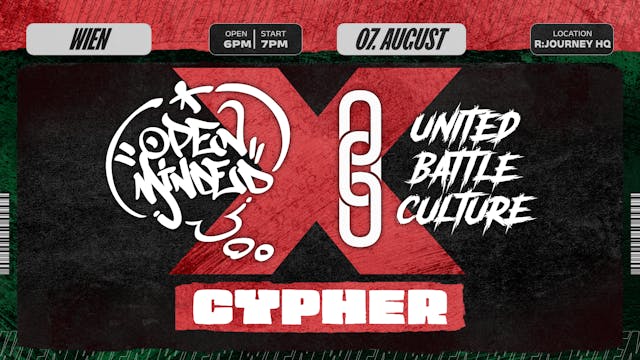 UBC X OPEN MINDED CYPHER