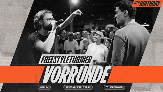 8er FREESTYLE TURNIER ⎸ VORRUNDE