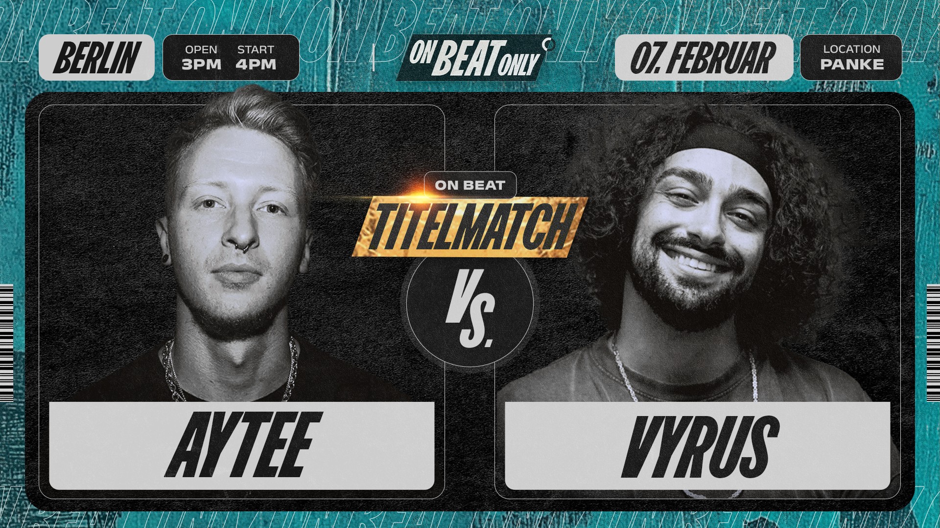 AYTEE vs VYRUS | ON BEAT TITLE MATCH