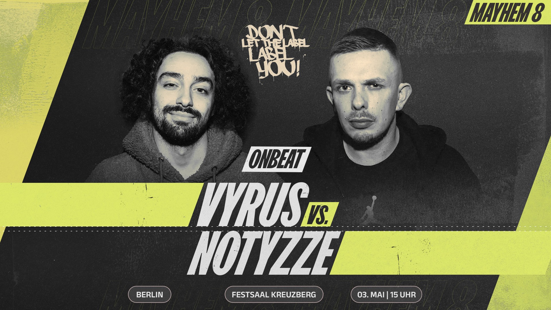 NOTYZZE vs VYRUS ⎸ ON BEAT