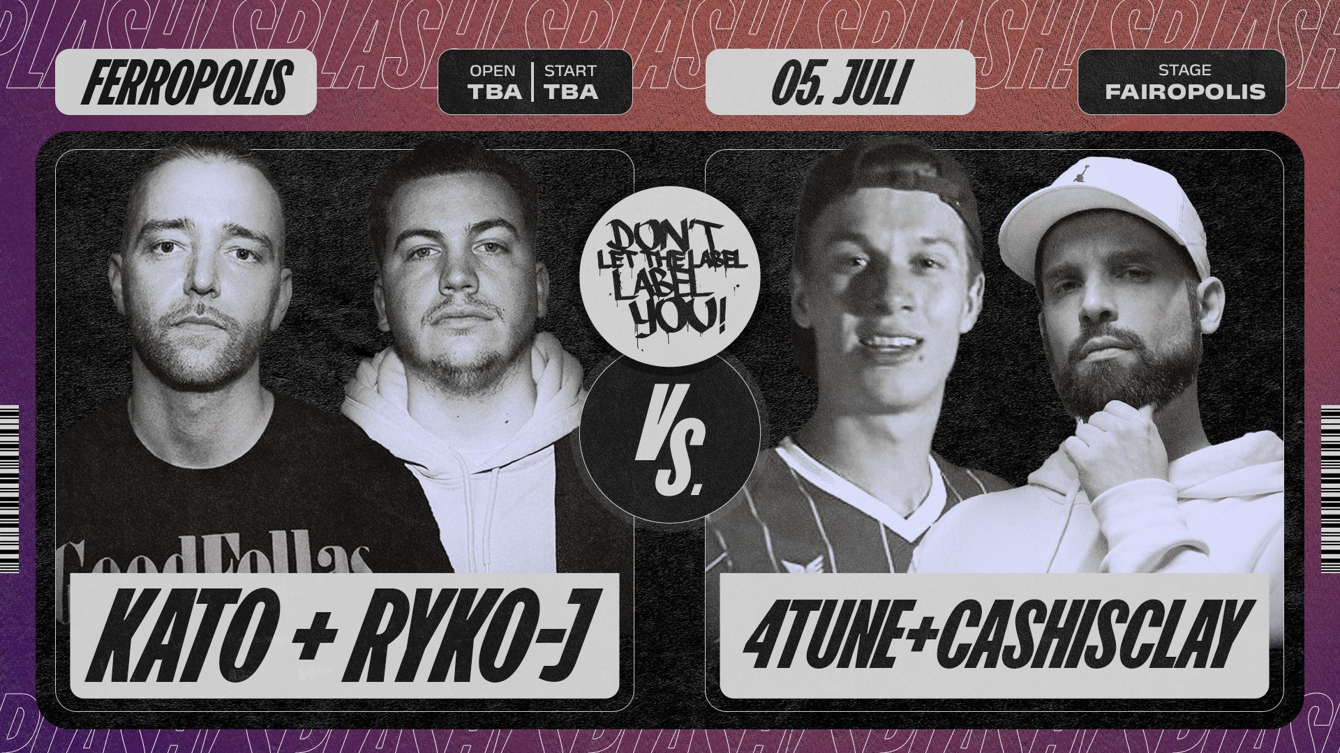 KATO & RYKO-J vs 4TUNE & CASHISCLAY