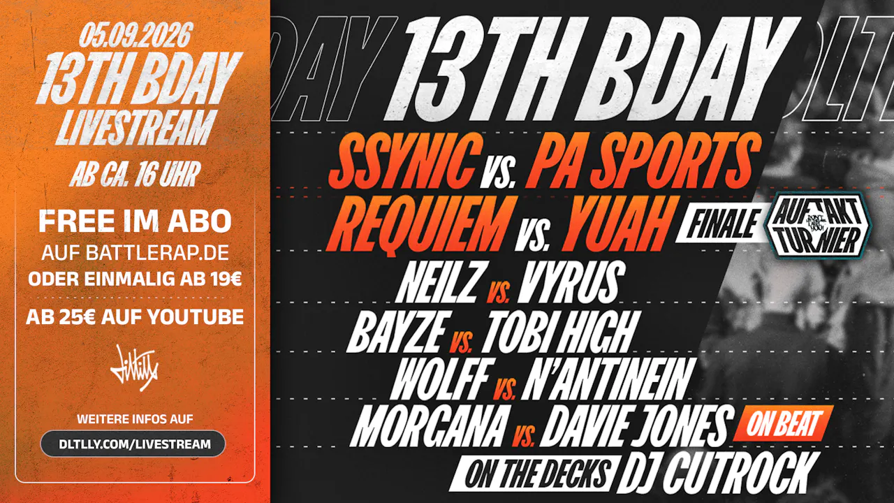 BDAY 13: HD LIVESTREAM + 4K VOD