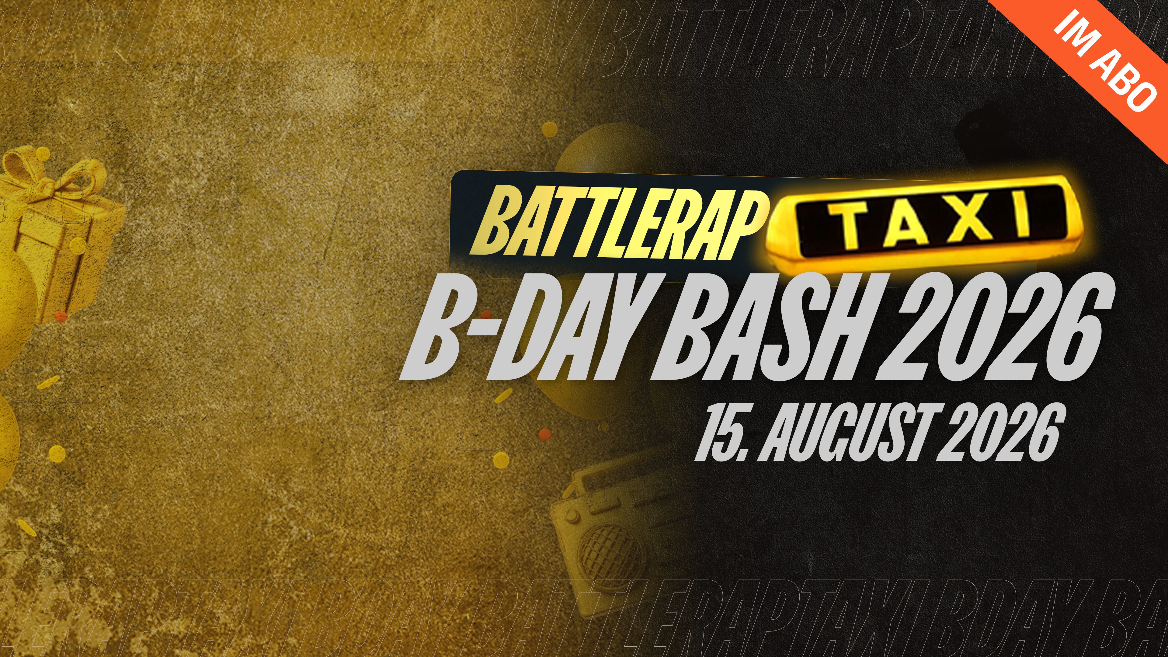 BRT B-DAY BASH '26 | Im ABO
