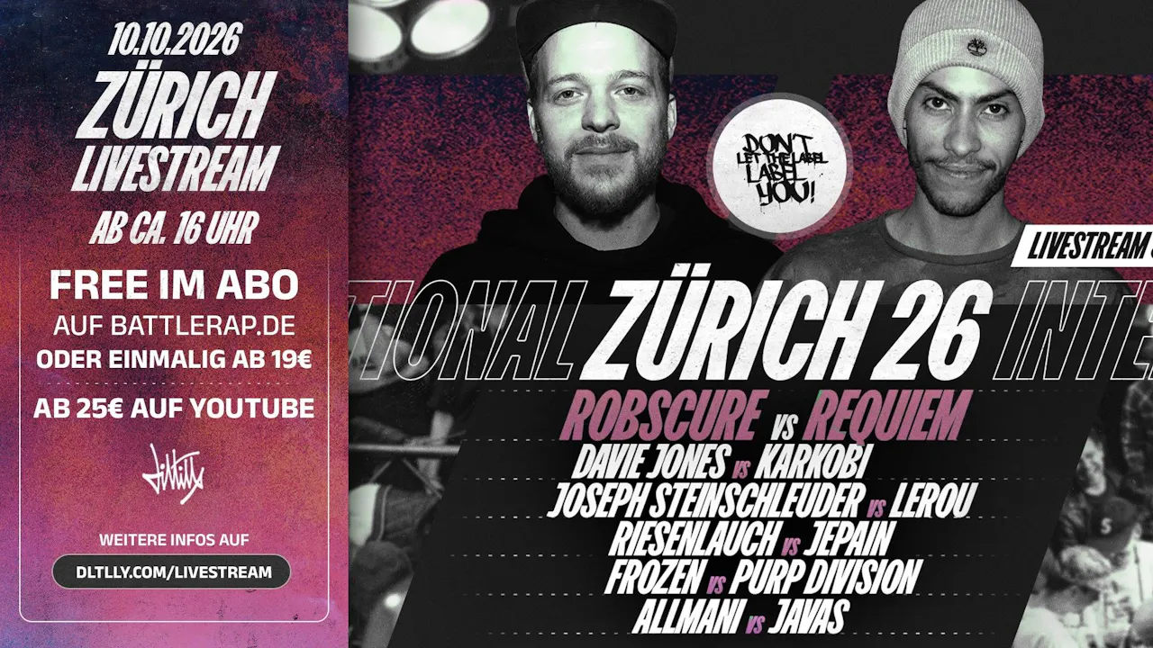 ZÜRICH '26: HD-LIVESTREAM + 4K VOD