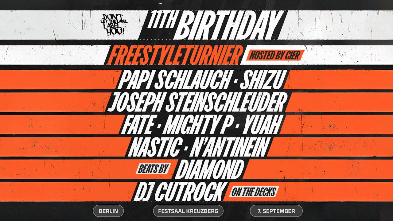 BDAY 8er FREESTYLE TURNIER