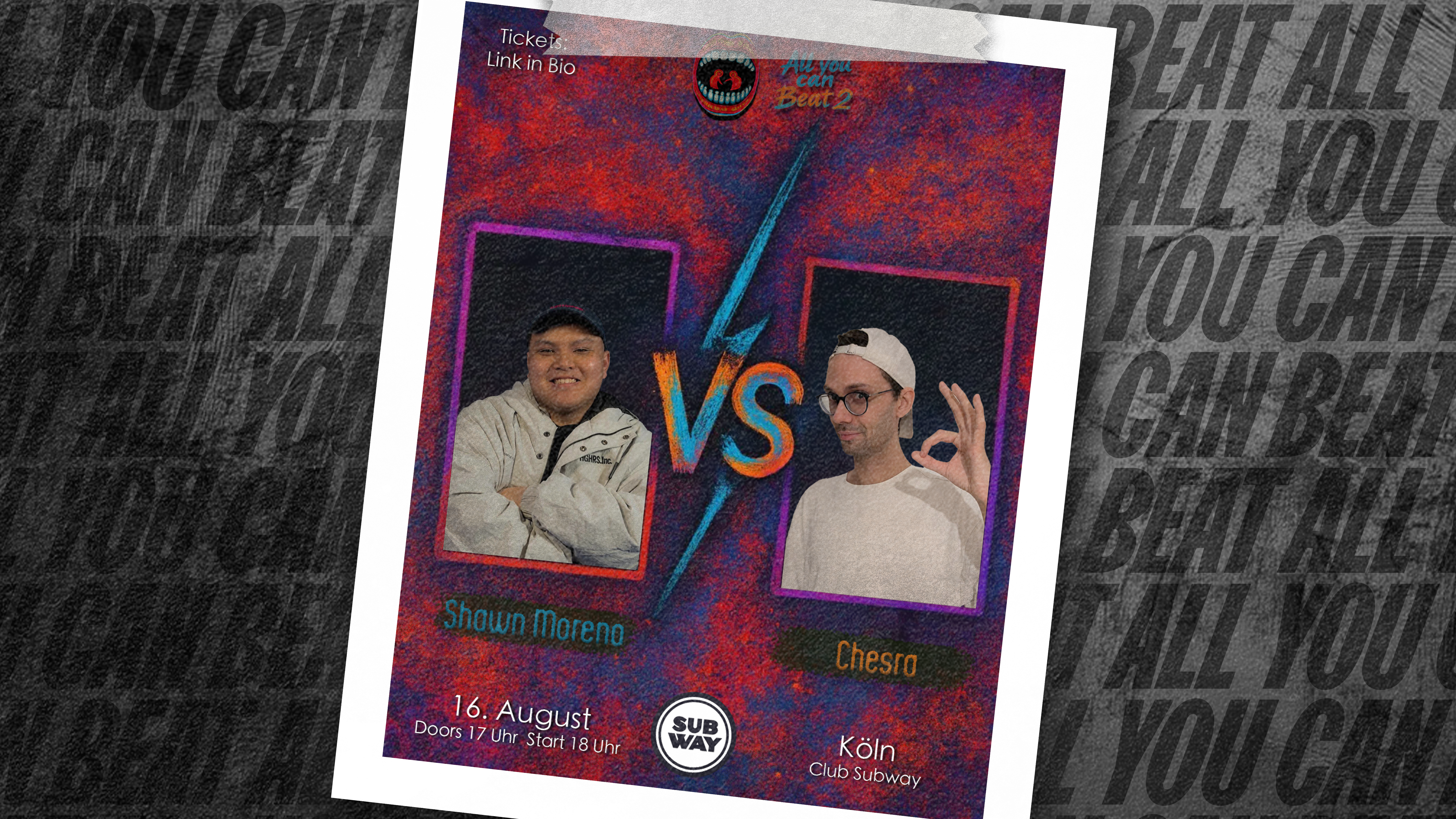 SHAWN MORENA vs CHESRA