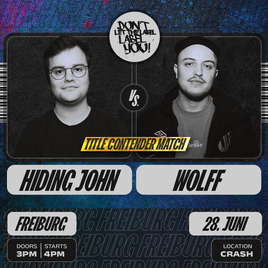 HIDING JOHN vs WOLFF | TITLE CONTENDER MATCH
