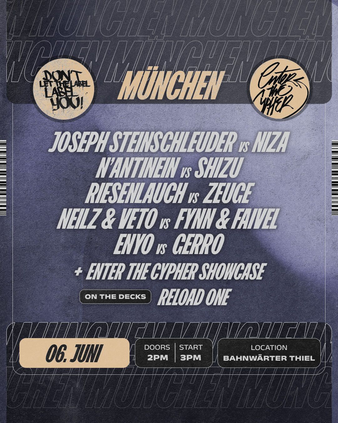 HD LIVESTREAM + 4K VOD: MÜNCHEN 2026