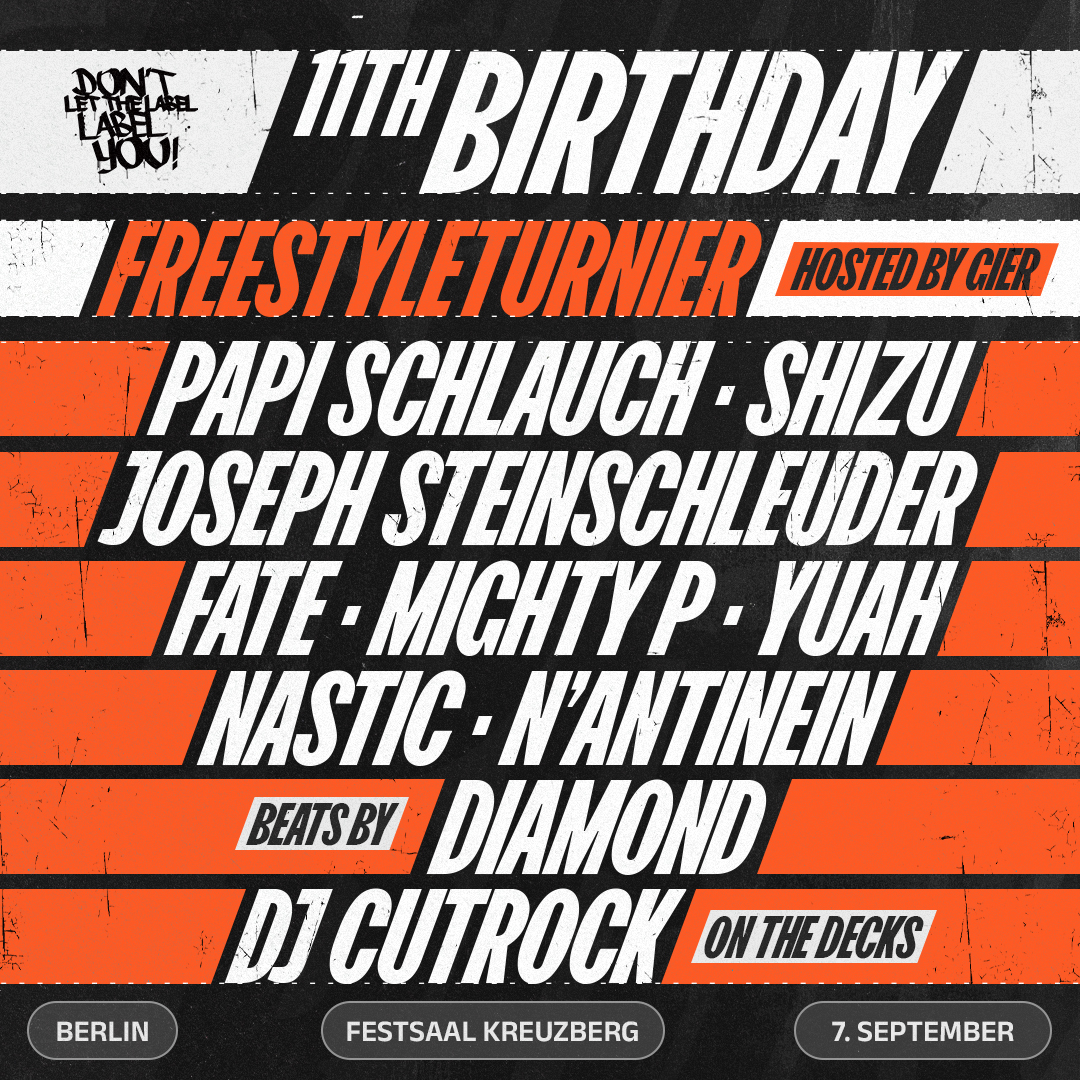 BDAY 8er FREESTYLE TURNIER