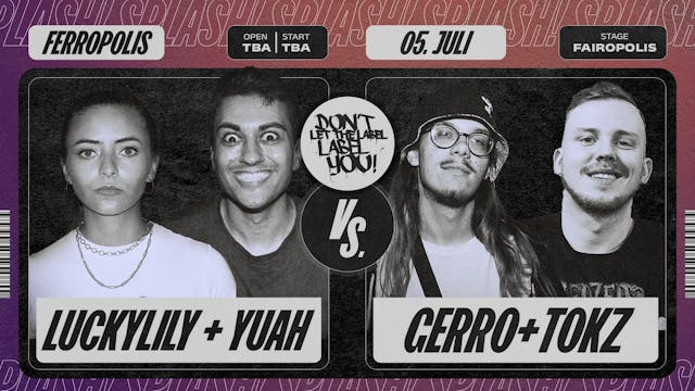 LUCKY LILY & YUAH vs GERRO & TOKZ