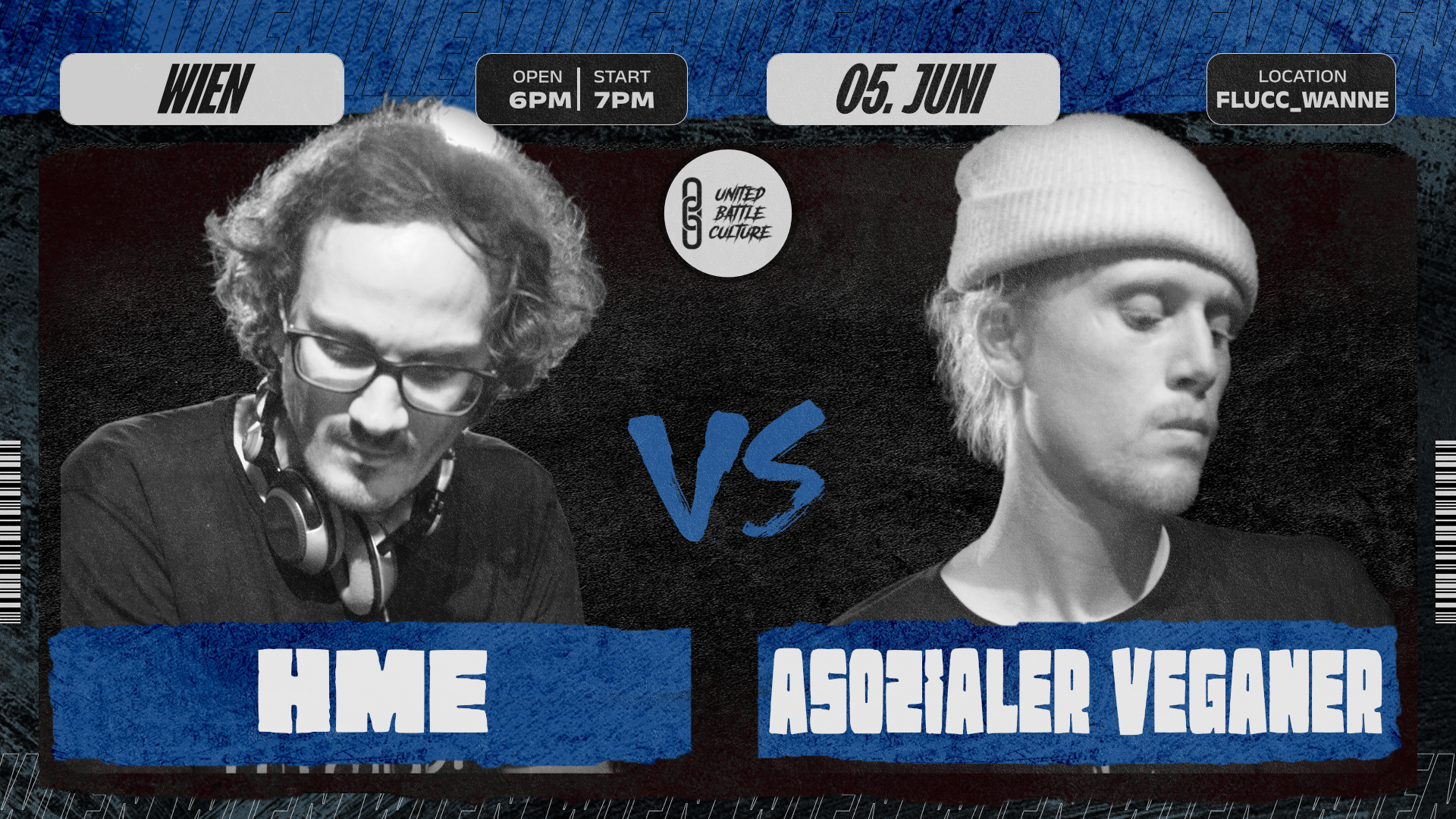 UBC JUNI DJ BATTLE HME vs ASOZIALER VEGANER