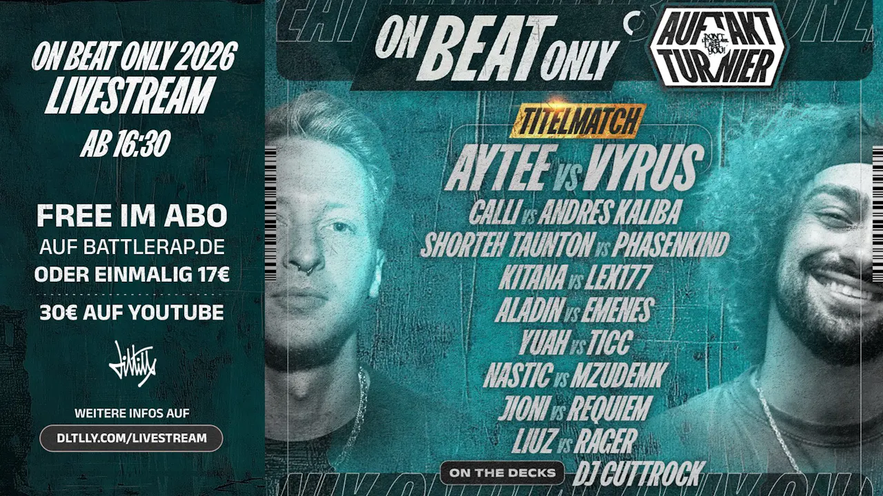 ON BEAT ONLY + AUFTAKT TURNIER