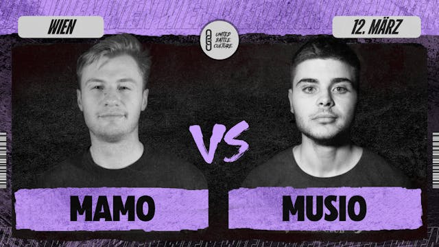 UBC ACAPELLA MAMO vs MUSIO