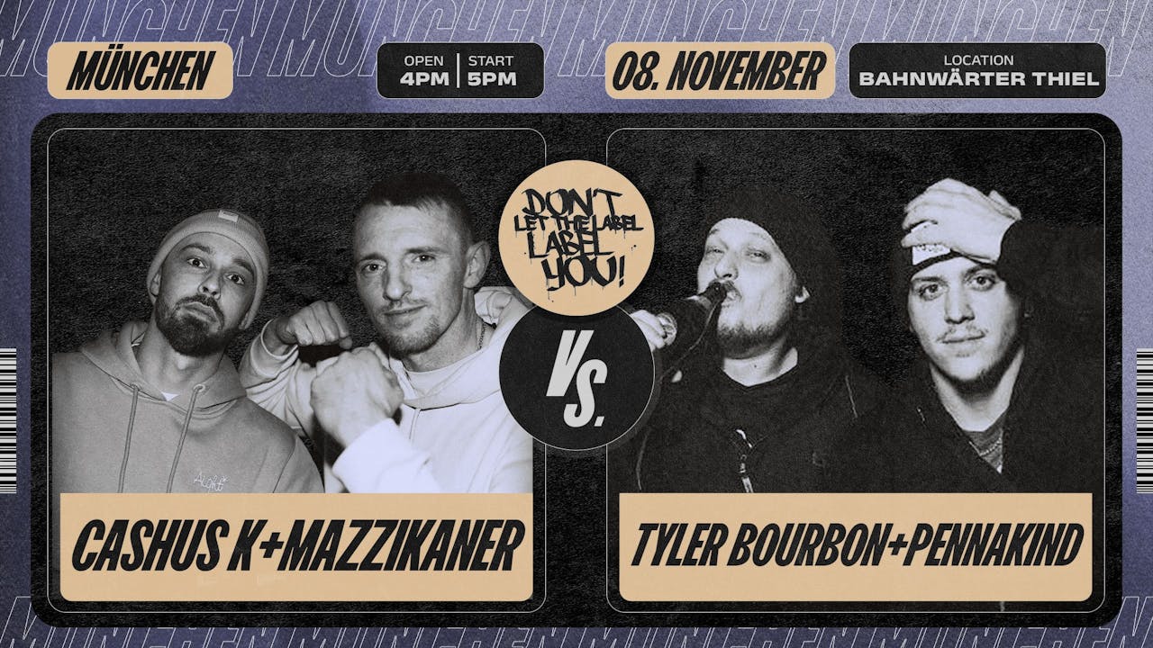 CASHUS K + MAZZIKANER vs TYLER BOURBON + PENNAKIND