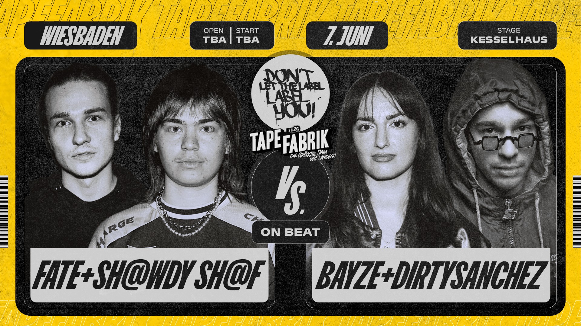 FATE + SH@WDY SHAF vs. BAYZE + DIRTYSANCHEZ ⎸ O.B