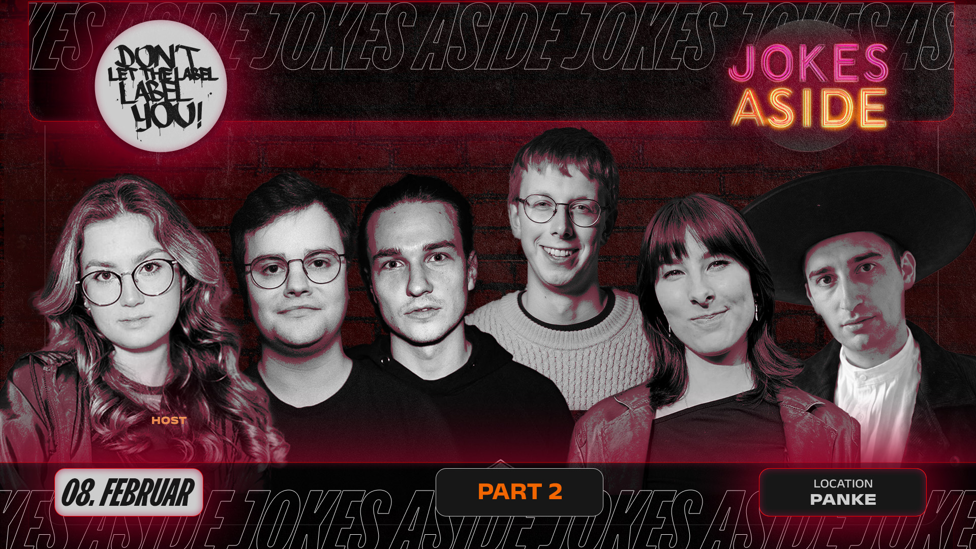 JOKES ASIDE VOL. 2 PART 2 | W/ FLORENTINE OSCHE, MALOU UVM.