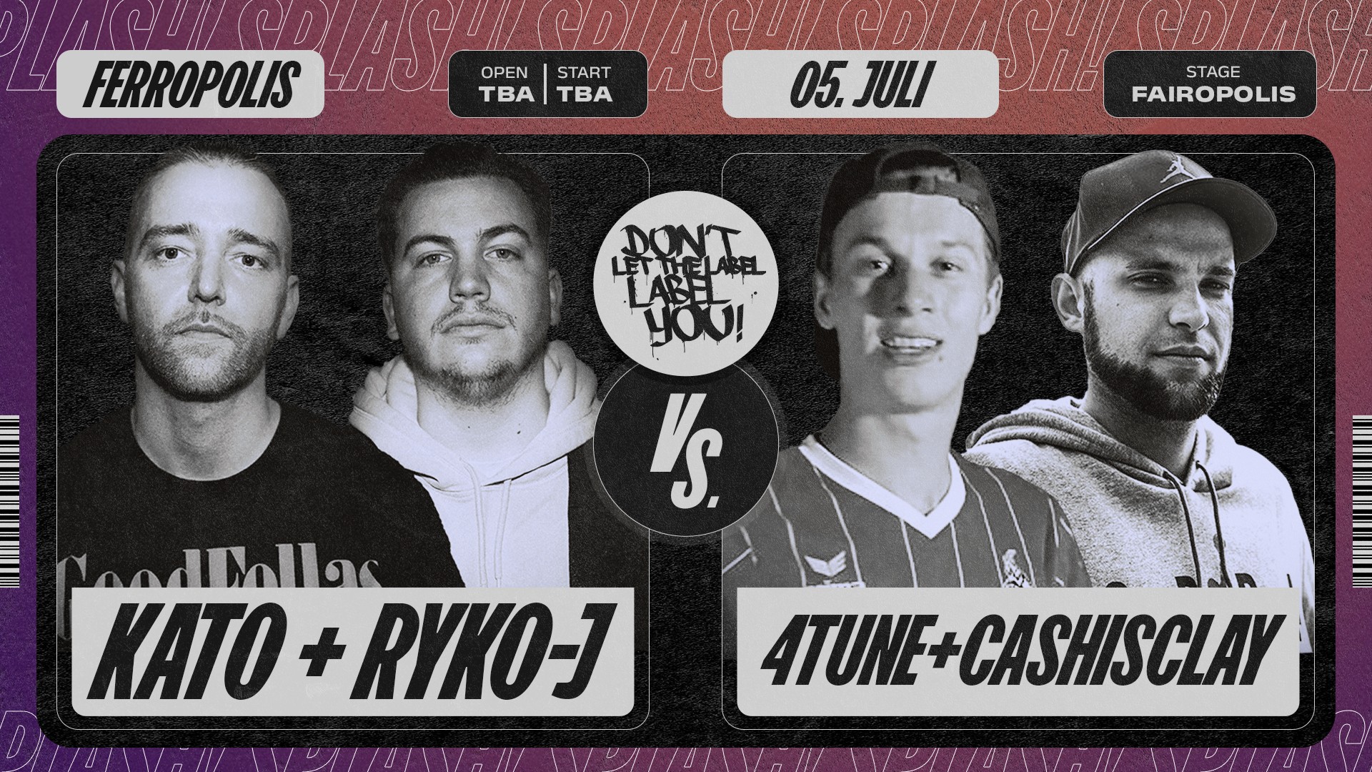 KATO & RYKO-J vs 4TUNE & CASHISCLAY