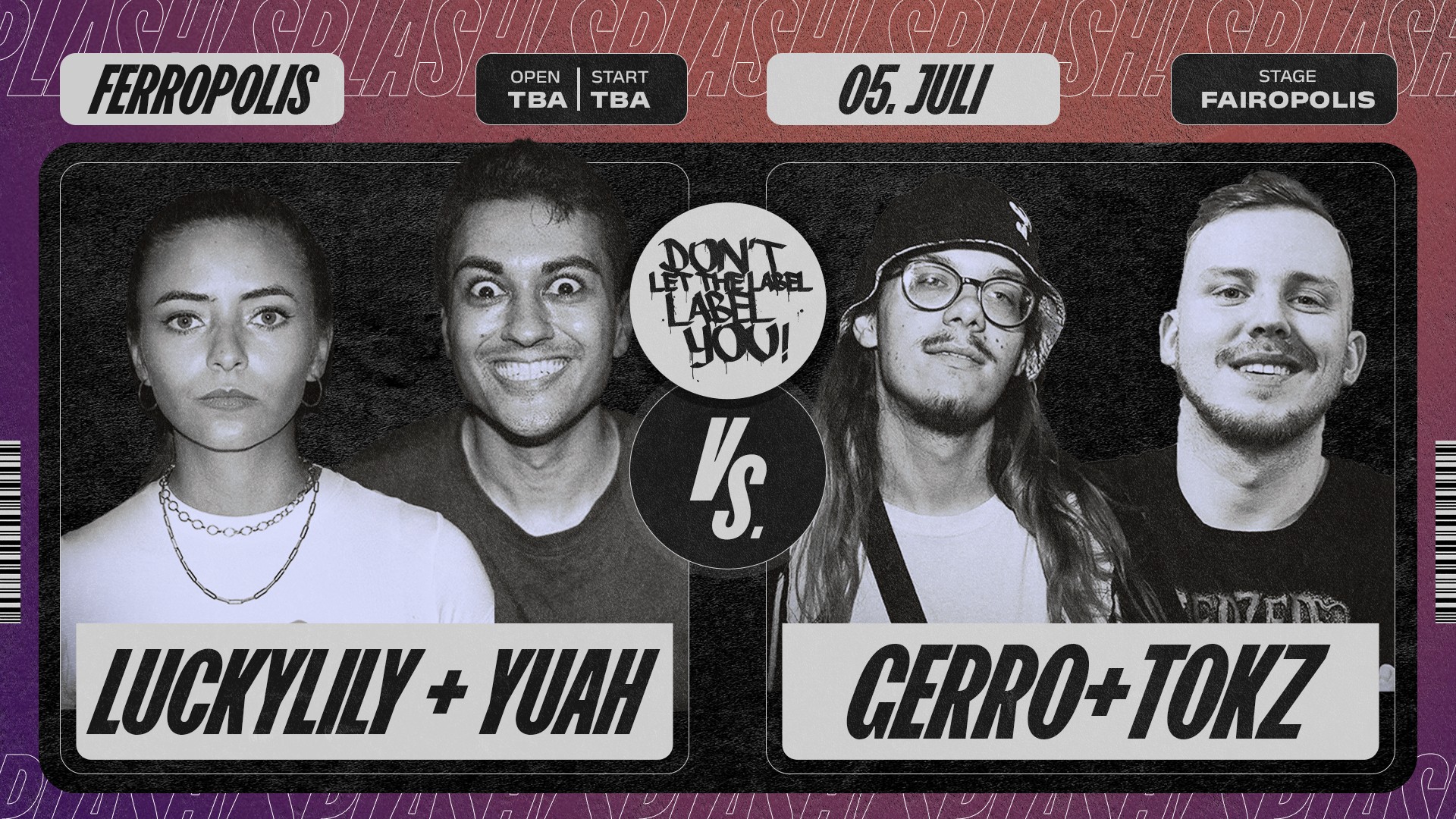 LUCKYLILY & YUAH vs GERRO & TOKZ