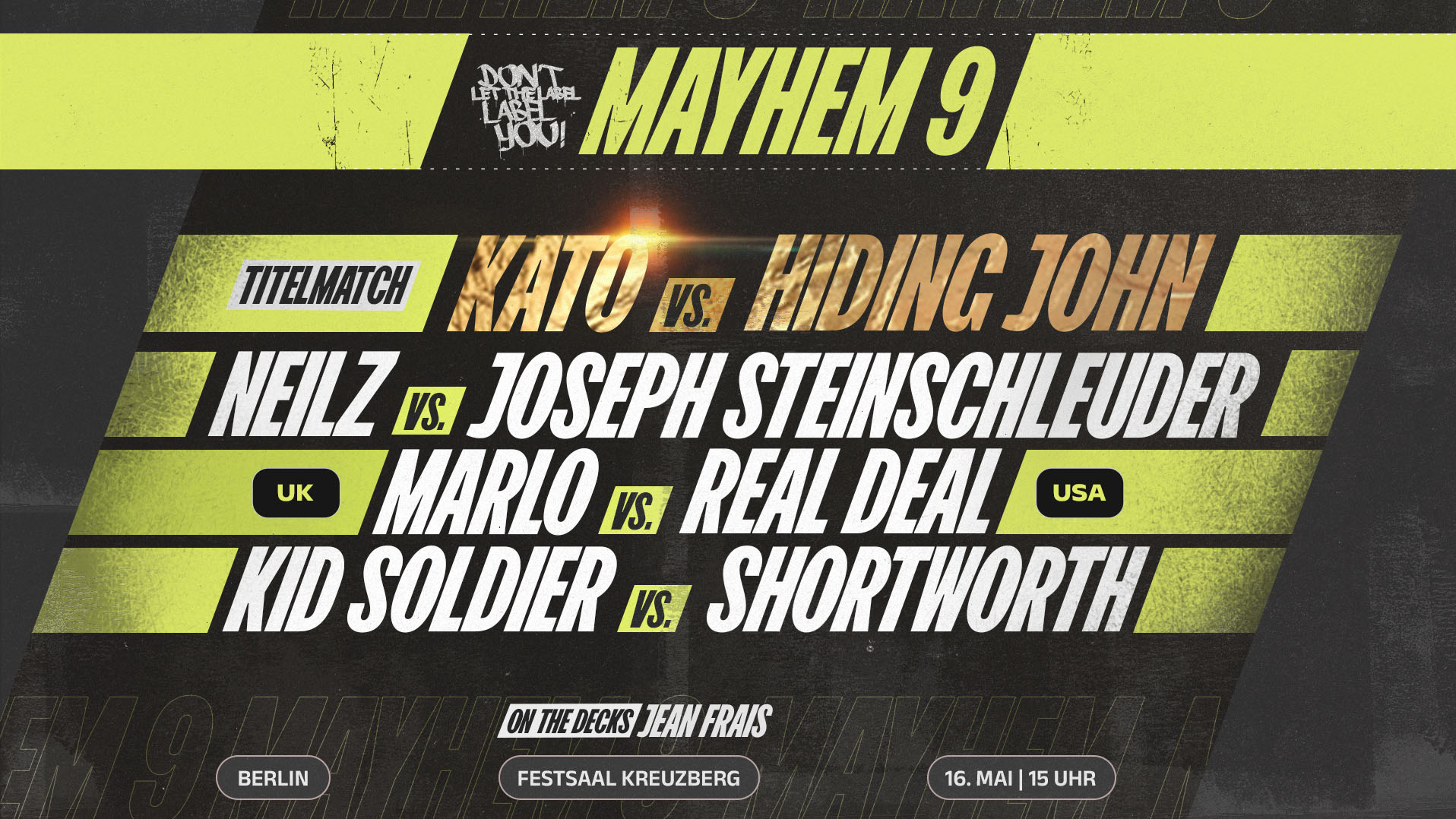 MAYHEM 9 | LIVESTREAM