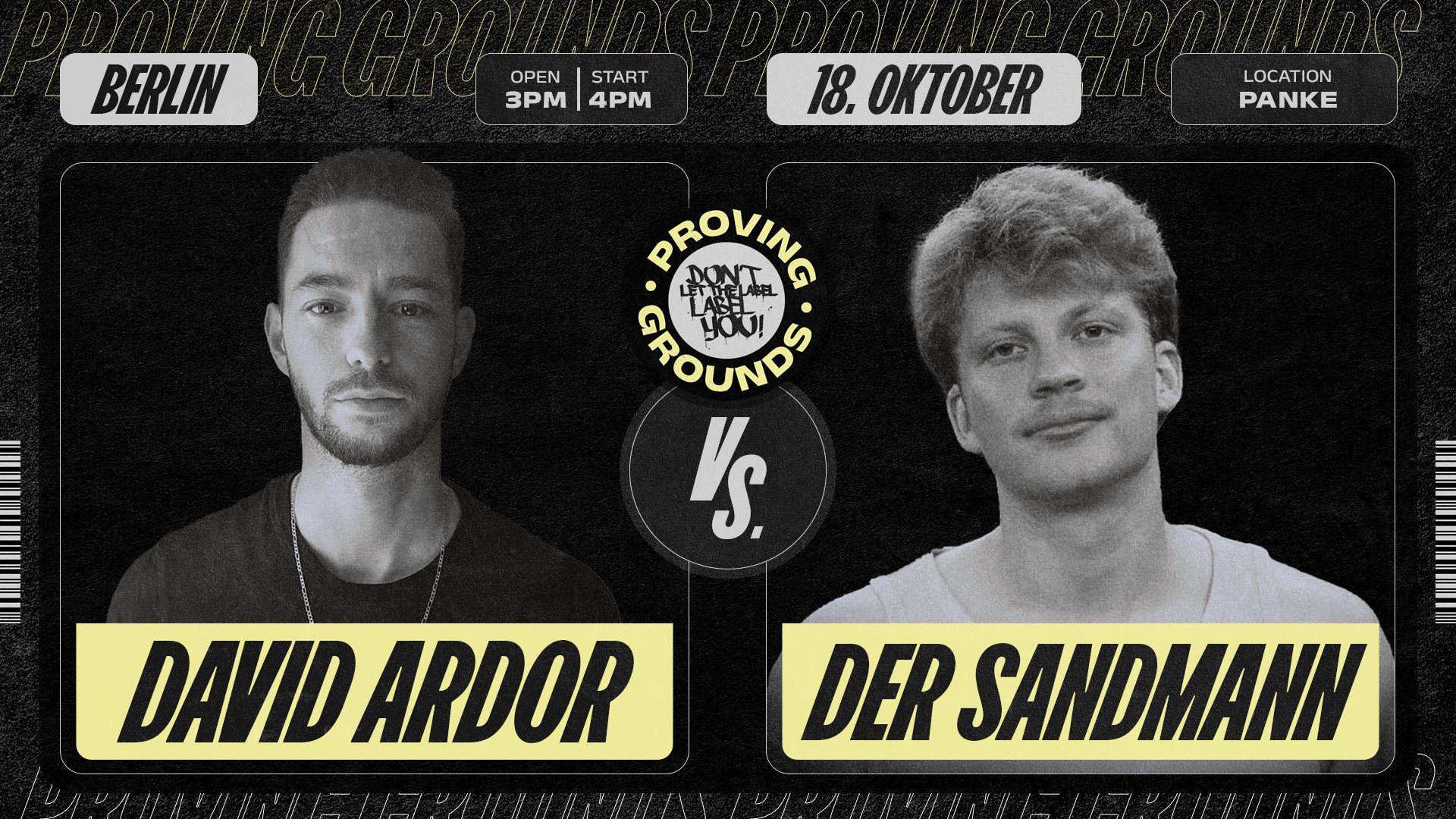 DAVID ARDOR vs DER SANDMANN