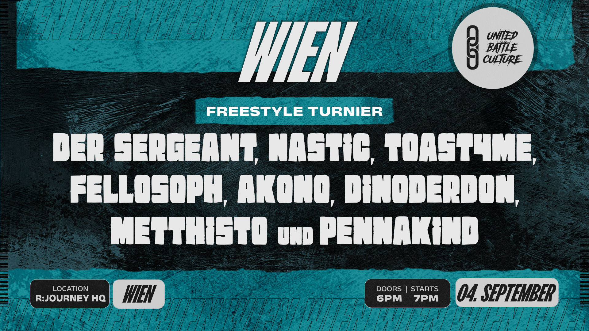 UBC SEPTEMBER FREESTYLE TURNIER