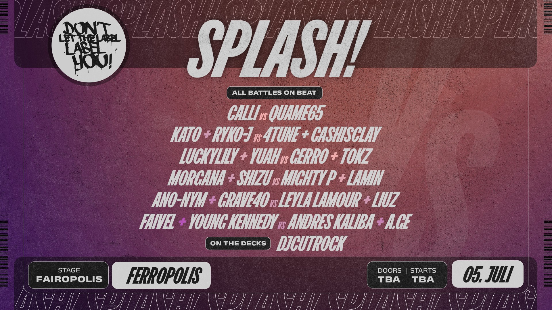 SPLASH '25 | im ABO