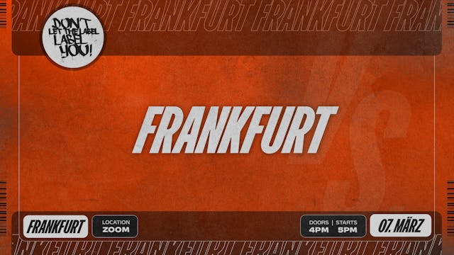 FRANKFURT 26 | LIVESTREAM