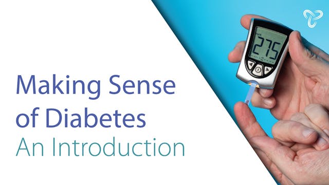 Making Sense of Diabetes; An Introduction with Erin