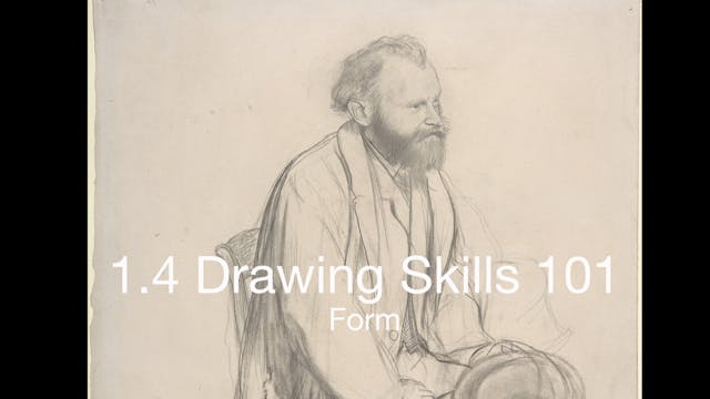 1.4 Drawing Skills 101: Form & The 5 ...