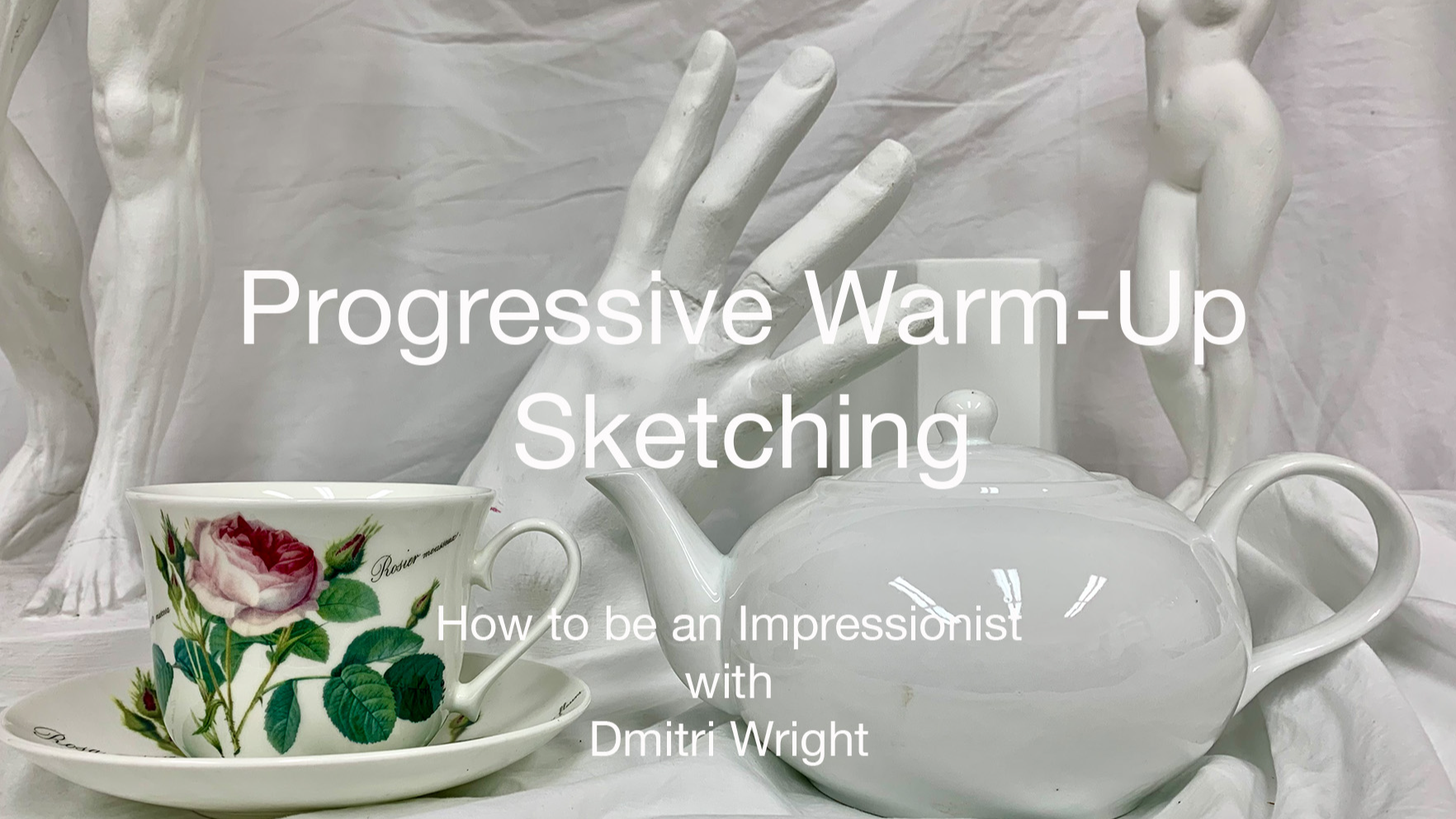 Progressive Warm-up Sketching Demo & Practice Exercise