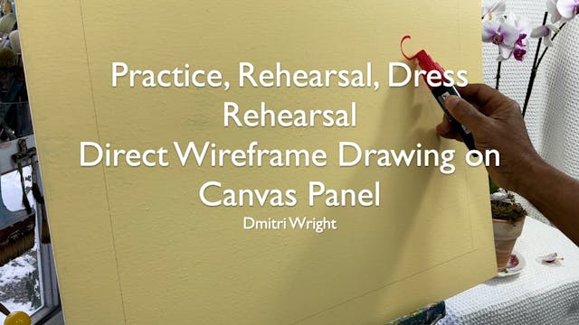 Direct Wireframe Drawing on Canvas