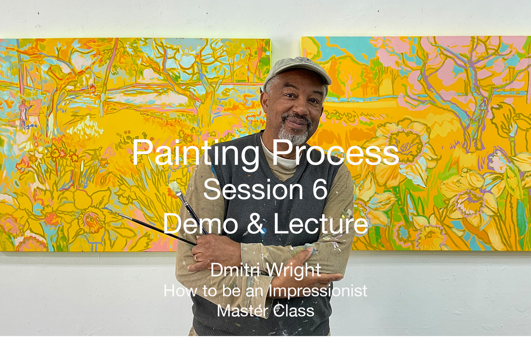 Daffodils Opus II Painting Process Session 6