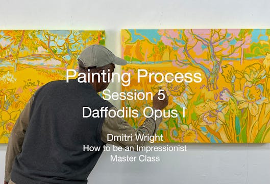 Painting Process Session 5: Daffodils...