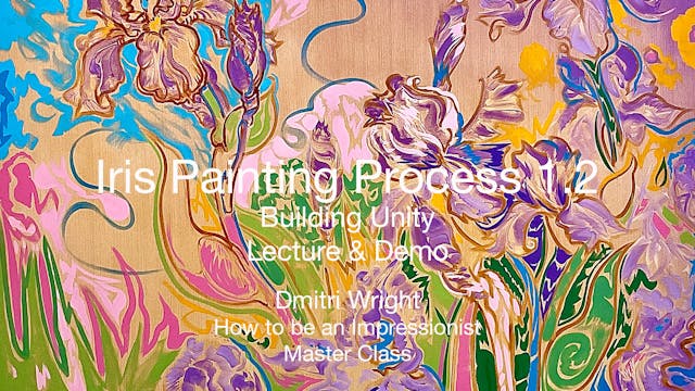 Iris Painting Process 1.2 Building Un...