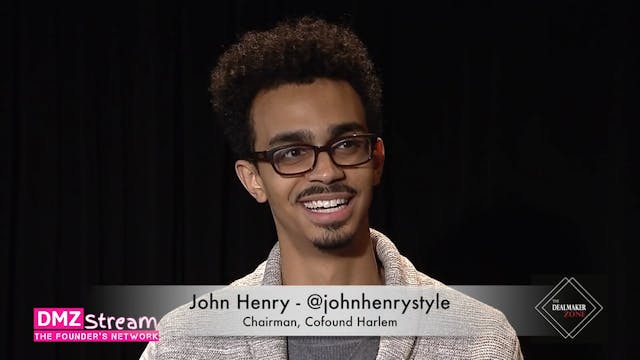 John Henry - Chairman, Cofound Harlem...