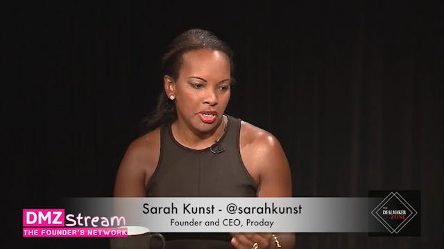 DMZ Ep. 23 - Sarah Kunst, CEO and Fou...