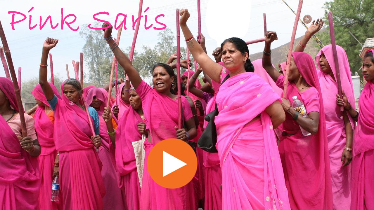 Pink Saris