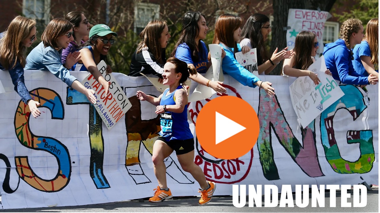 Undaunted, Chasing History at the Boston Marathon