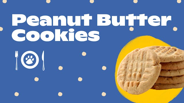 The Dog Chef: Peanut Butter Cookies