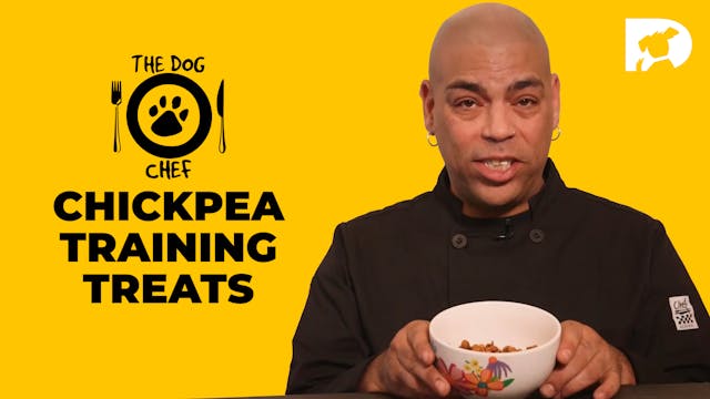 The Dog Chef: Chickpea Training Treats