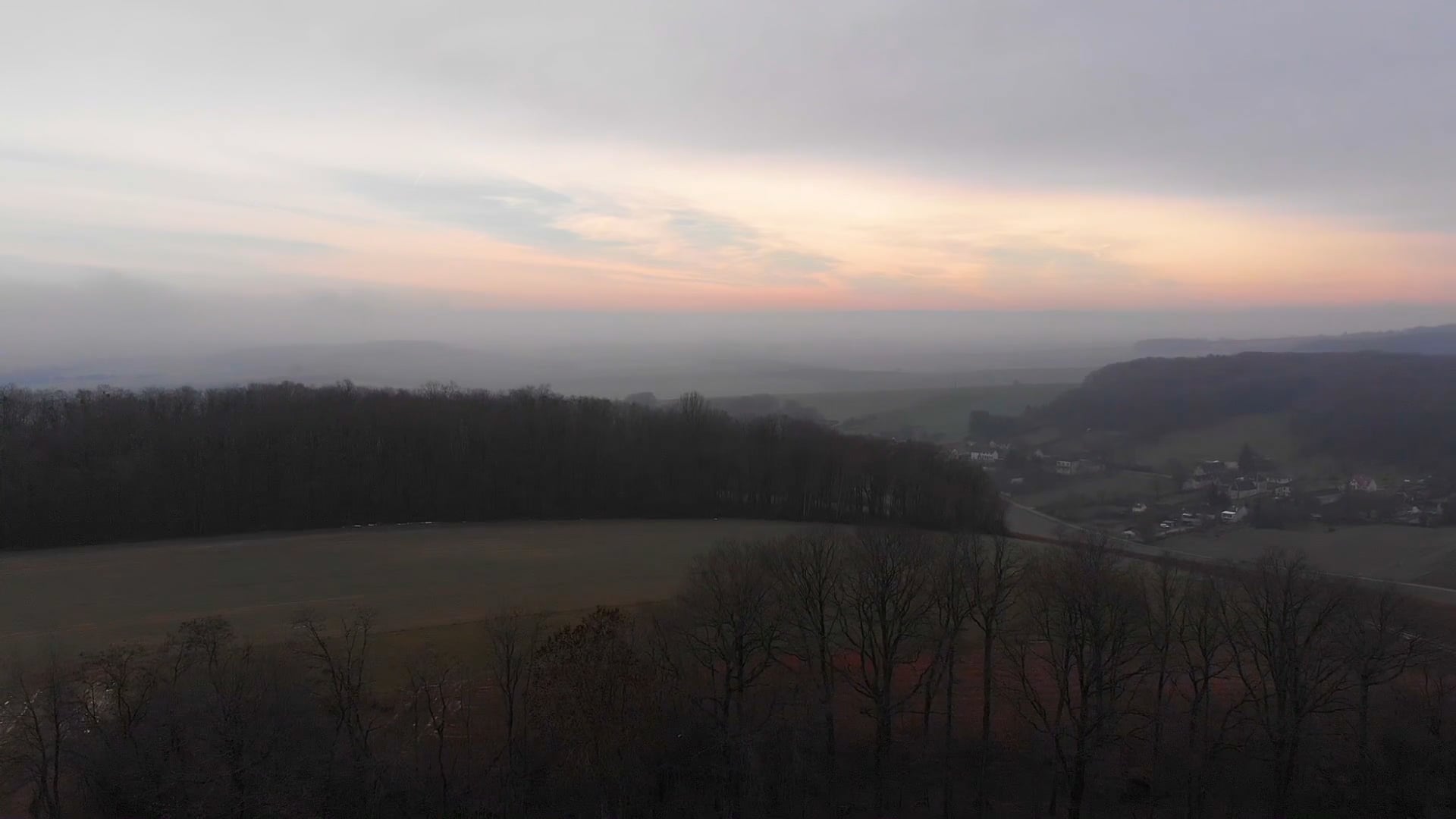 Sunset Across the Fields