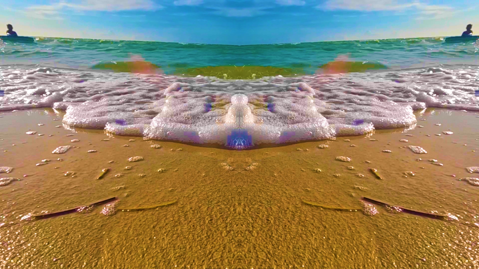 Reflections by the Sea