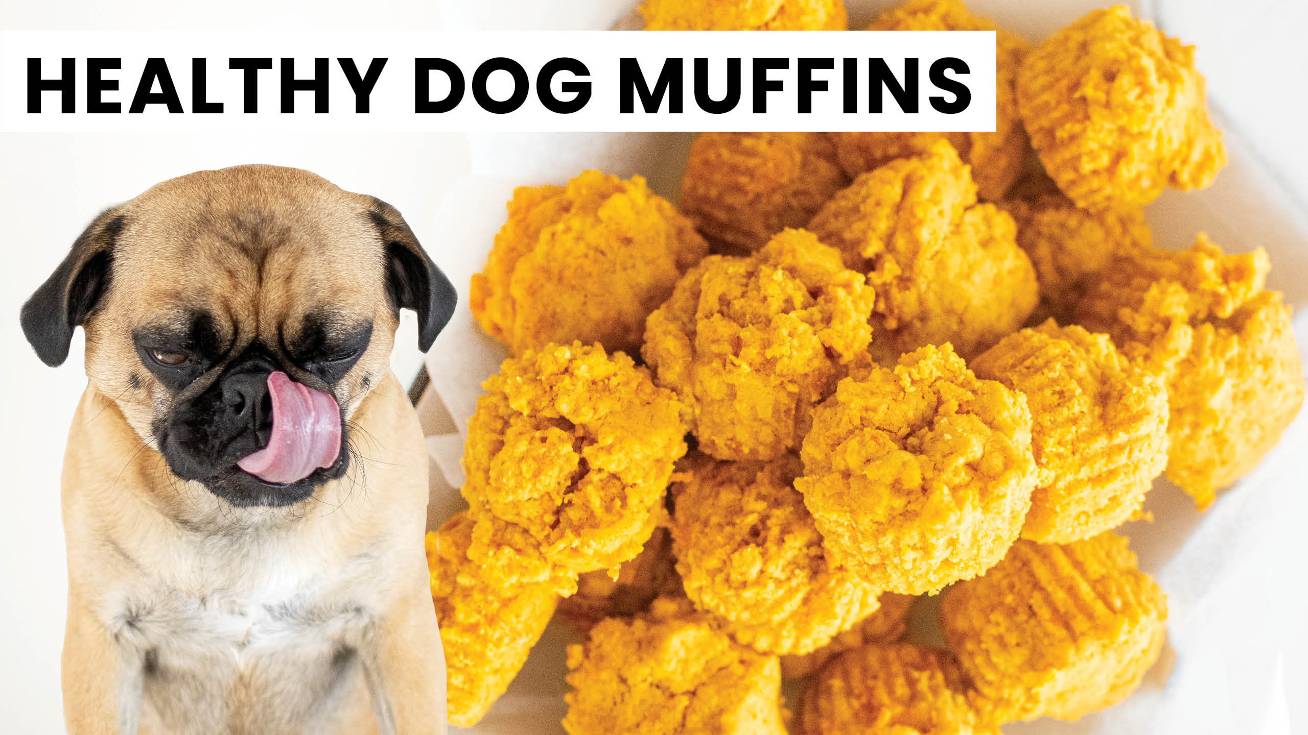 Healthy Homemade Dog Muffins